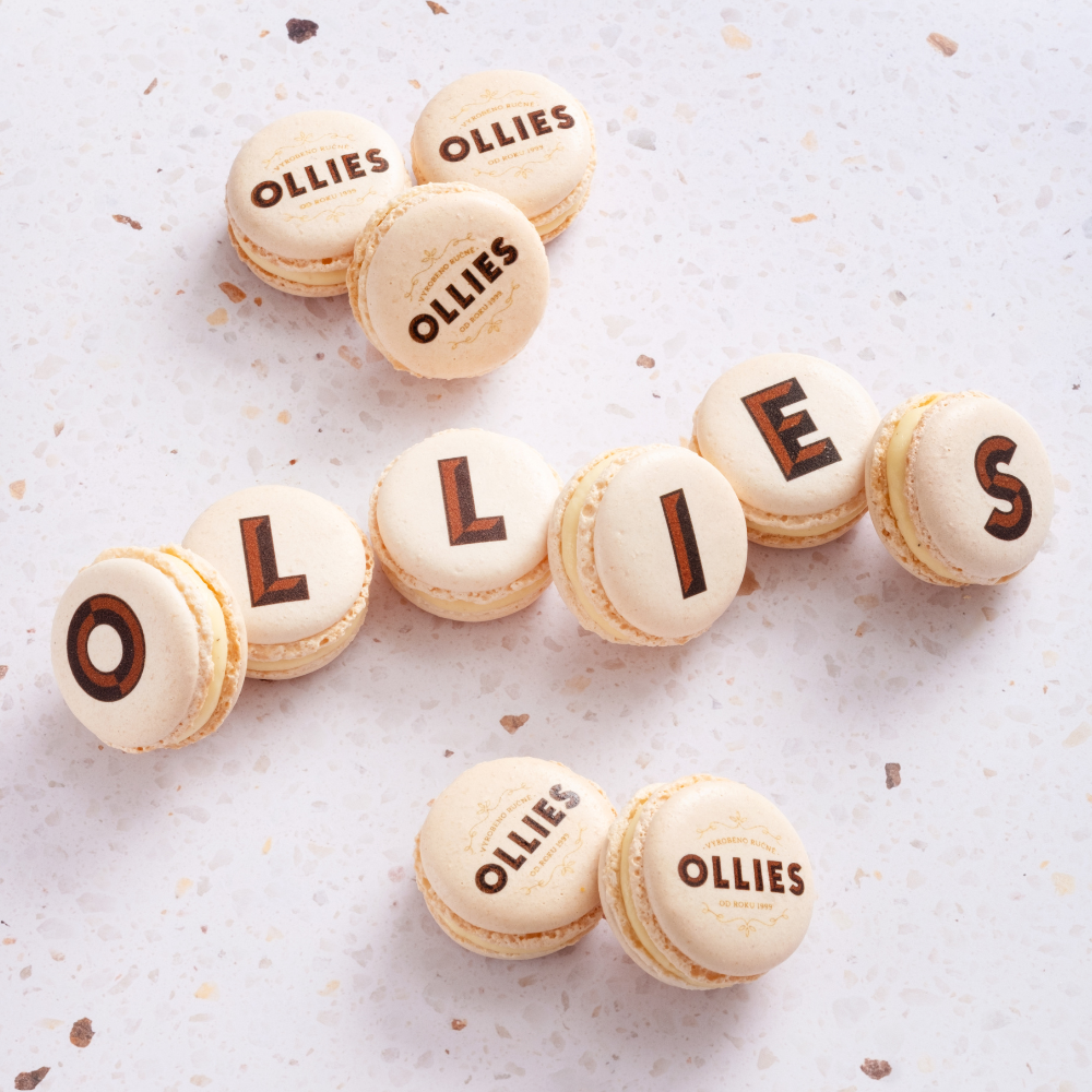 Makronky s vlastním potiskem OLLIES